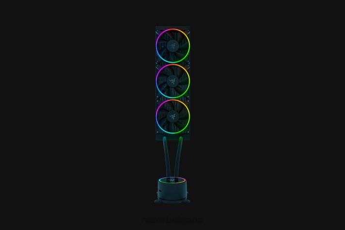 Razer hanbo chroma rgb aio течен охладител (argb капачка на помпата) един цвят компютърен компонент P4N618